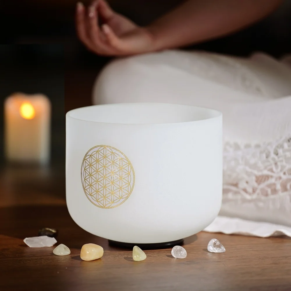 582hz powerful quartz healing singing bowl